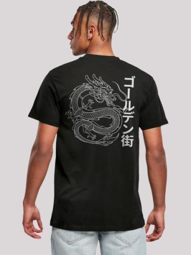 T-Shirt 'Drache Golden Gai'