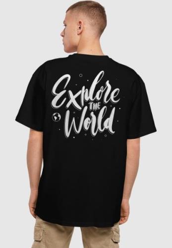 T-Shirt 'Wording - Explore The World'