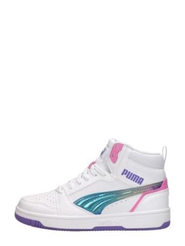 Puma - Puma Rebound V6 Mid Bouncy Sky Jr