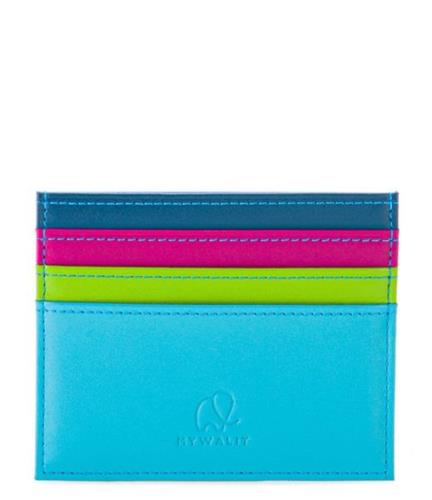 Mywalit Pasjes portemonnees Double Sided Credit Card Holder Lichtblauw