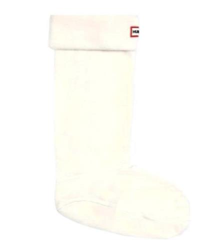 Hunter Sokken Recycled Fleece Tall Boot Sock Off white