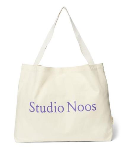 Studio Noos Shoppers Cotton Mom Bag Wit