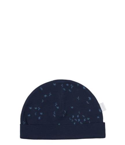 Noppies Babykleding Hat Navar Reversible Allover Print Blauw