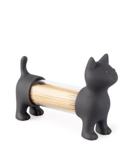 T Pick Holder and Salt Pepper Shaker Cat