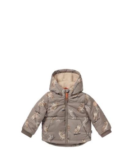 Boys Jacket Garray Allover Print