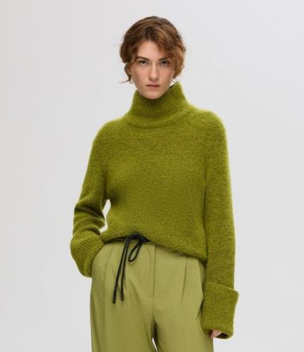 Sia Ras Long Sleeve Knit High Neck