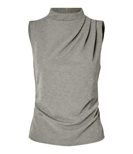 Marwa Sleeveles High Neck Top