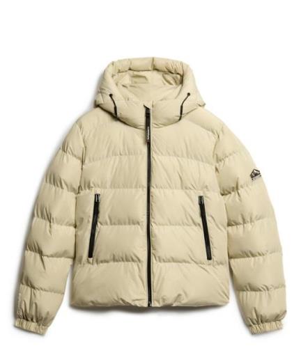 Hooded Sports Puffer Jacket