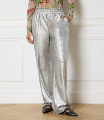 Knitted Straight Metalic Pants Tyra