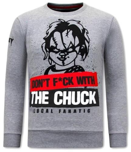 Local Fanatic Sweater met print chucky