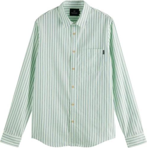 Scotch & Soda Relaxed fit- shirt in yarn-dyed pat combo d