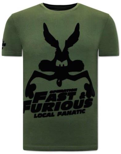 Local Fanatic Grappige t-shirts fast and furious