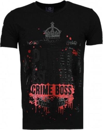 Local Fanatic Pablo escobar boss rhinestone t-shirt