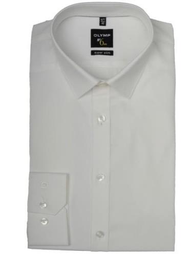 Olymp Business hemd lange mouw overhemd extra slim fit crème 046664/20