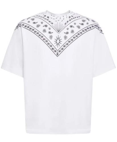 Marcelo Burlon Bandana oversized t-shirt white