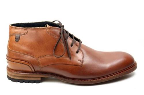 Floris van Bommel 50141 crepi hoge veterschoen