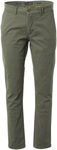 No Excess Pants chino garment dyed stretch dark seagreen