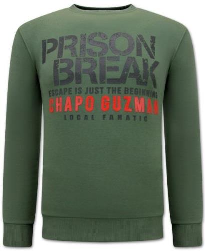 Local Fanatic Chapo guzman prison break sweater