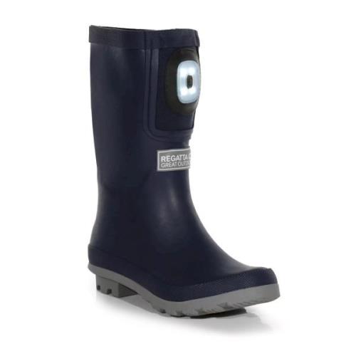 Regatta Childrens/kids fairweather shine brite light wellington boots