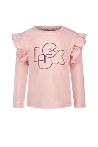 B.Nosy Baby meisjes shirt luck  blush