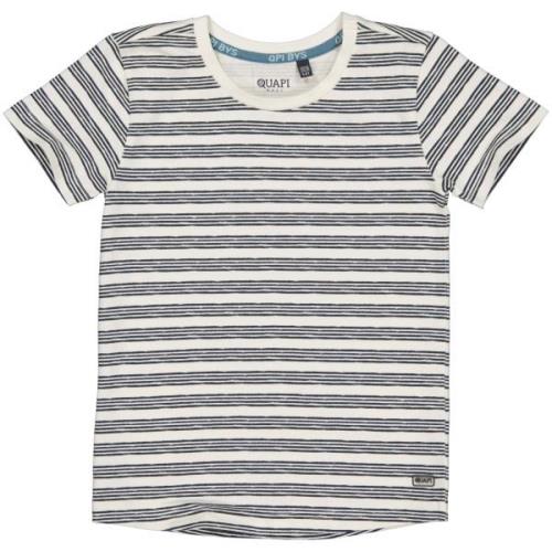 Quapi Jongens t-shirt qtamas aop off white stripe