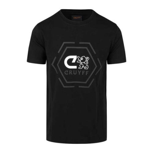 Cruyff T-shirt kane tee zwart