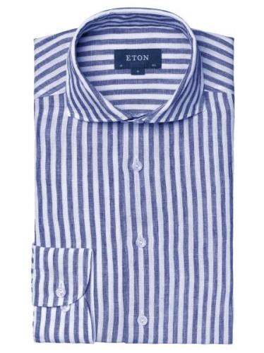 Eton Slim fit overhemd linnen