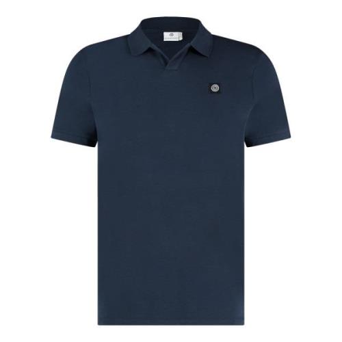 Blue Industry Luxe basic v-hals polo