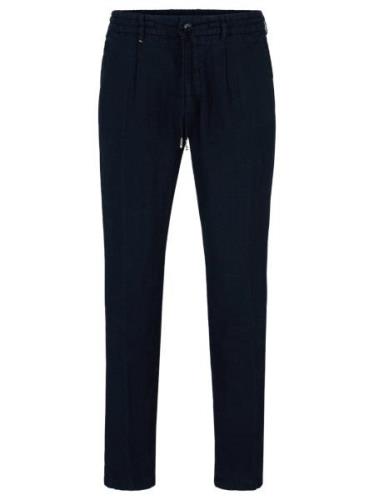 Hugo Boss Slim fit pantalon linnen