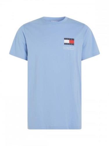 Tommy Hilfiger Dm0dm18263 flag tee c3s moderate blue t-shirt crew neck...