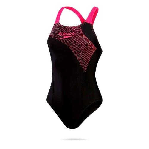 Speedo eco medley logo 1p bla/pin -