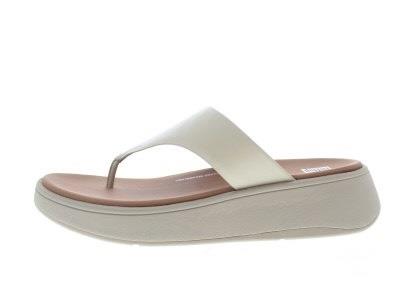 FitFlop F-mode leather flatform