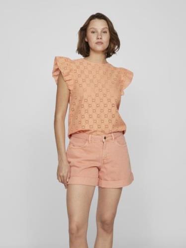 Vila Visumia o-neck s/s top/r