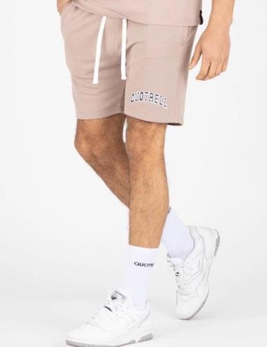 Quotrell University shorts taupe