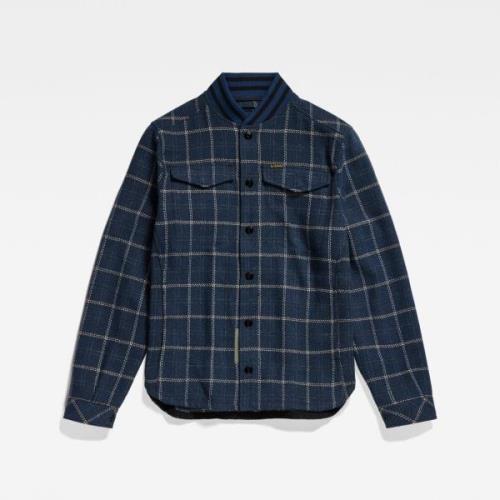 G-Star Bomber collar overshirt dessin