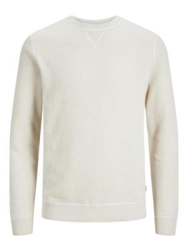 Jack & Jones Jprblucameron knit crew neck ch beige