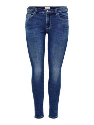 Only Onlisa4 life zip reg skinny ana230 blue denim