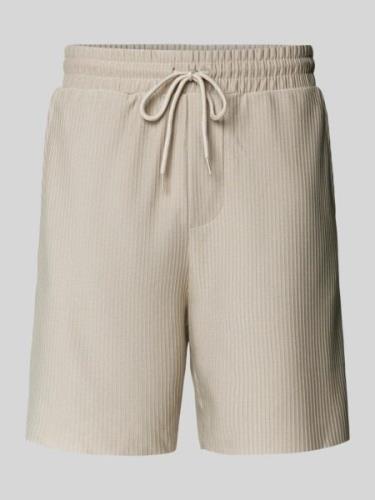 Only & Sons Onsdrum pleated shorts beige