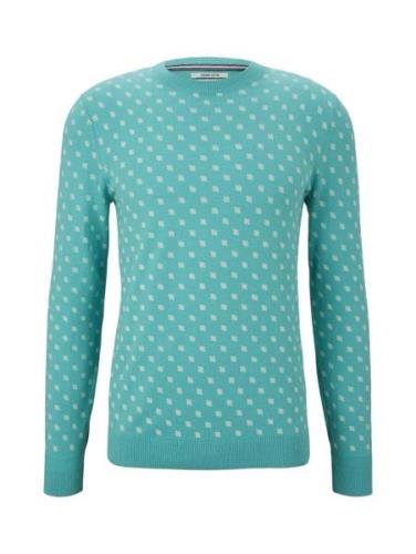 Tom Tailor 1026327 printed sweater mint