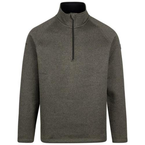 Trespass Heren corsham marl half zip fleece top