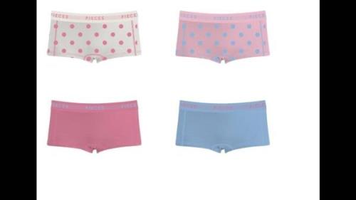 Pieces Pclogo lady boxers 4-pack