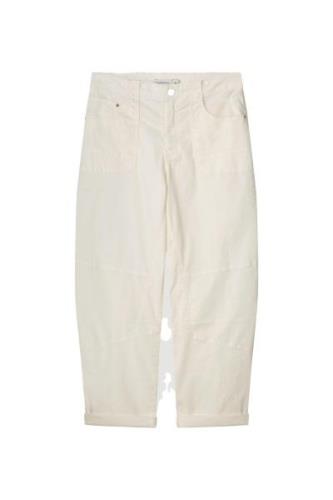 Summum 4s2622-12052 loose tapered pants sleek stre