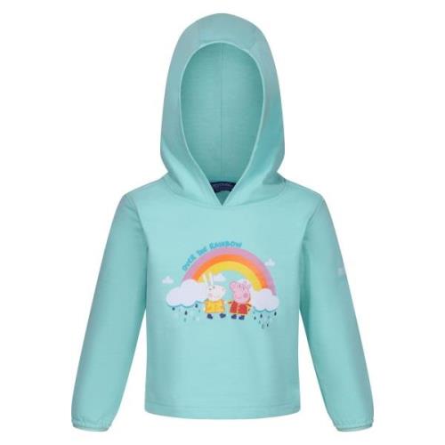 Regatta Kinder/kids peppa pig regenboog hoodie