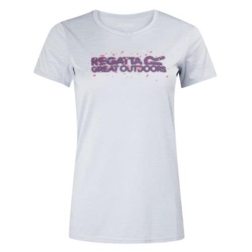 Regatta Dames fingal viii logo marl t-shirt