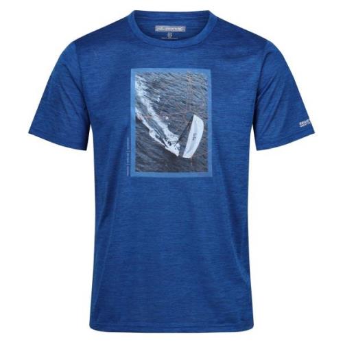 Regatta Heren fingal viii zeilboot marl t-shirt