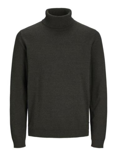 Jack & Jones Jjebasic knit roll neck jnr donker