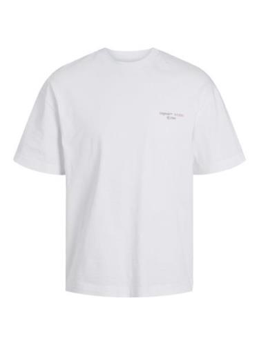 Jack & Jones Jornoho back graphic tee ss crew ne off-white