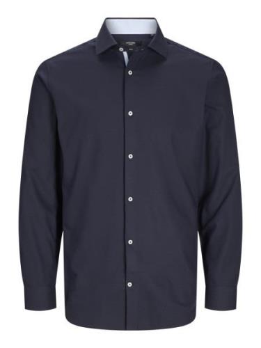 Jack & Jones Jprblaparker detail ls shirt sn navy