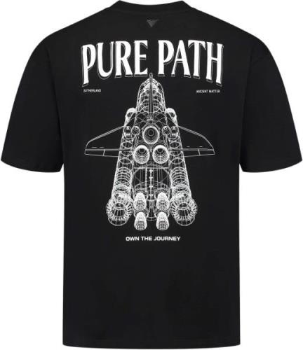 Pure Path Oversized fit t-shirts crewneck ss