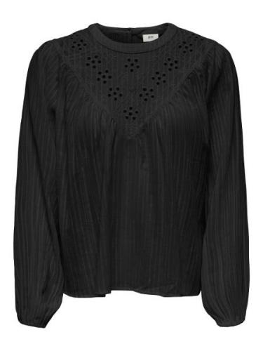 Jacqueline de Yong Jdysia l/s embroidery top wvn